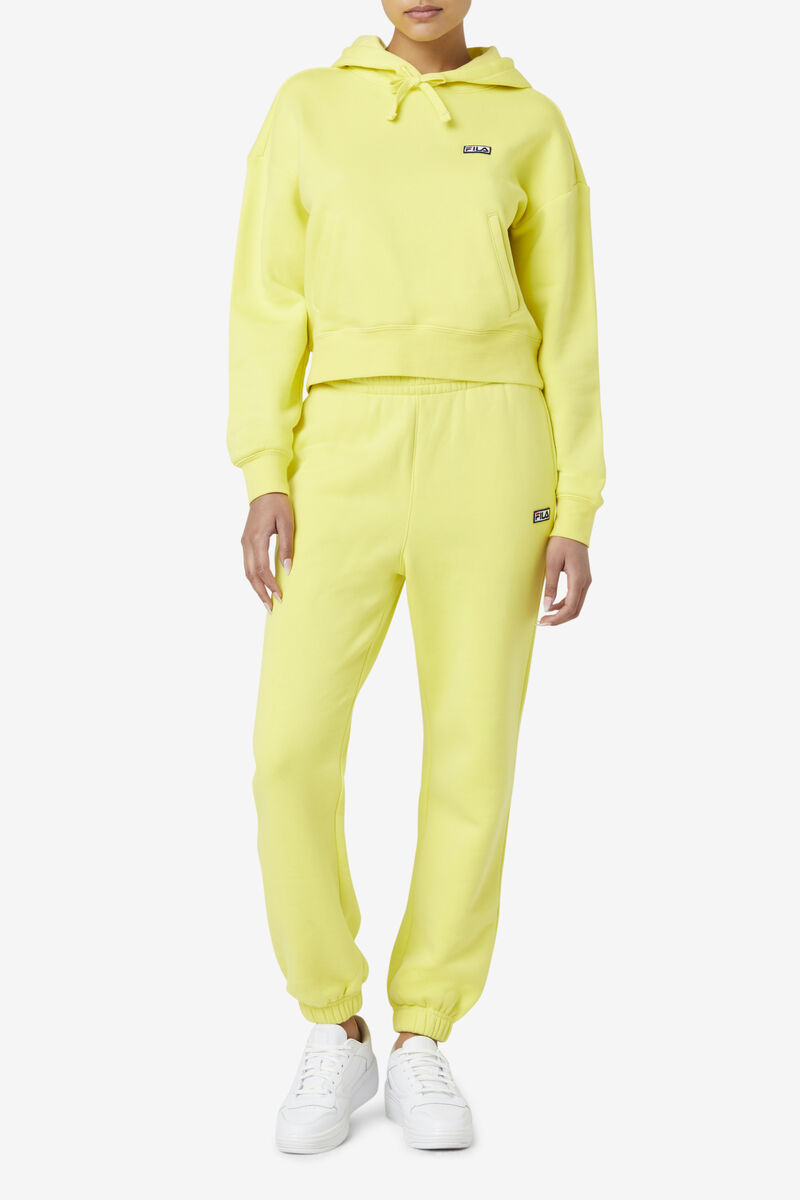 Yellow Women's Fila Marina Hoodie Hoodies | sEnbUJcCBR7