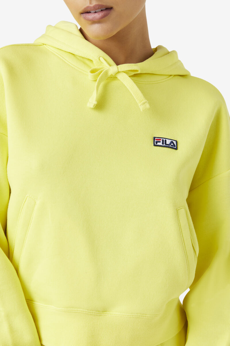 Yellow Women's Fila Marina Hoodie Hoodies | sEnbUJcCBR7