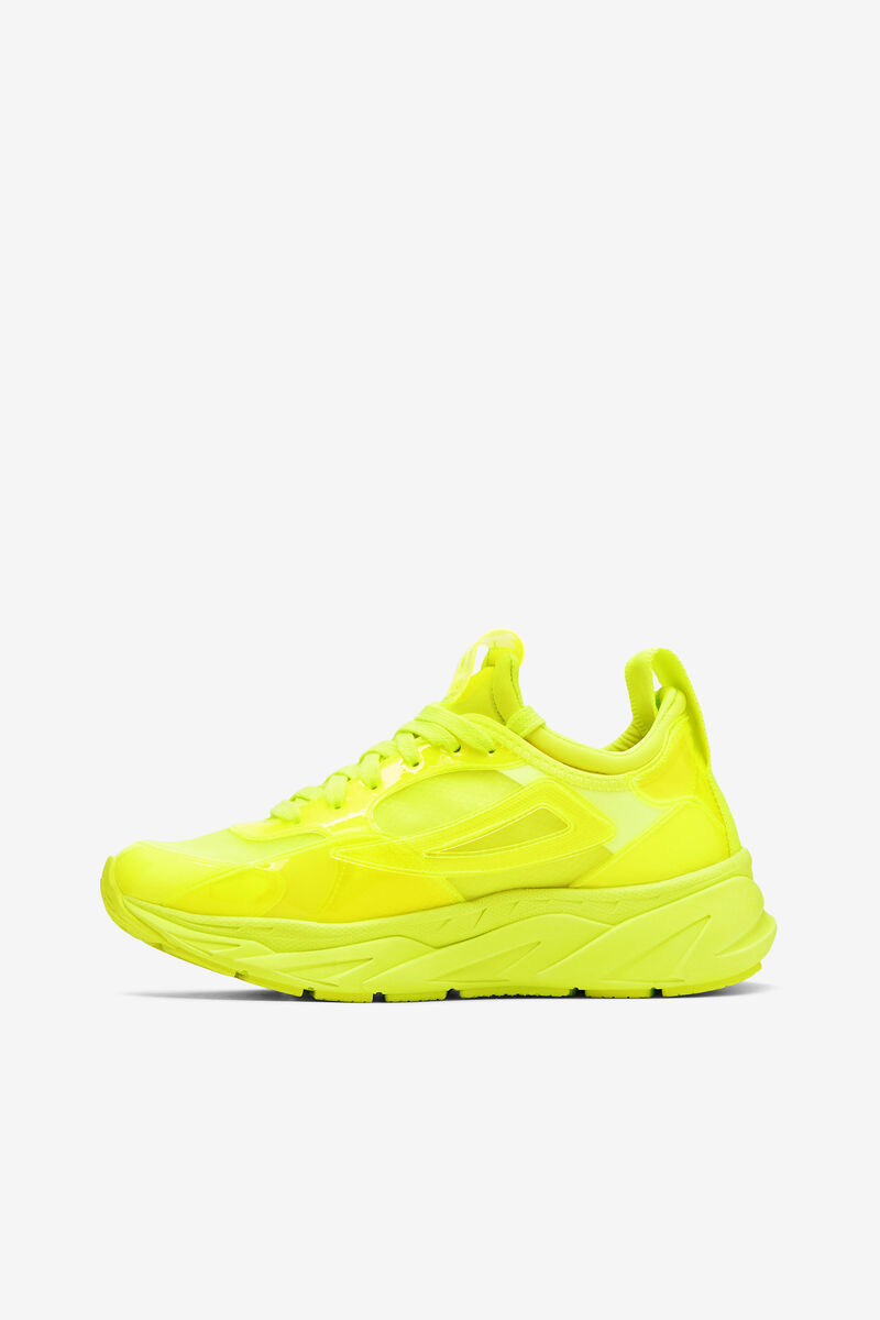 Yellow / Yellow / White Women's Fila Amore Tl Trainers | yk9CpAN2xtW