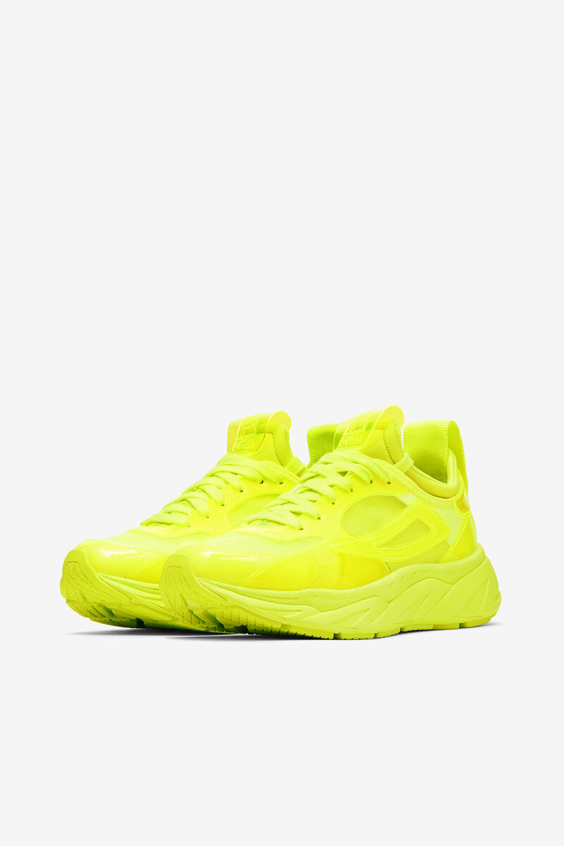 Yellow / Yellow / White Women's Fila Amore Tl Trainers | yk9CpAN2xtW