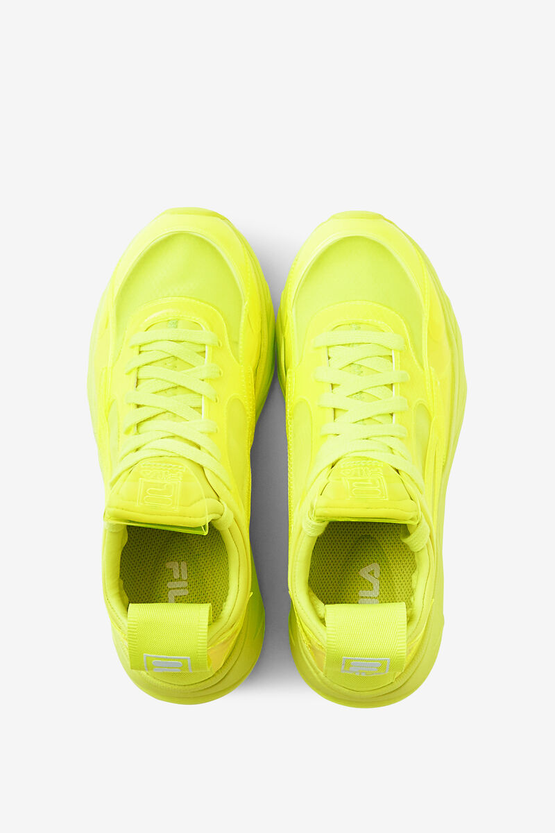 Yellow / Yellow / White Women's Fila Amore Tl Trainers | yk9CpAN2xtW